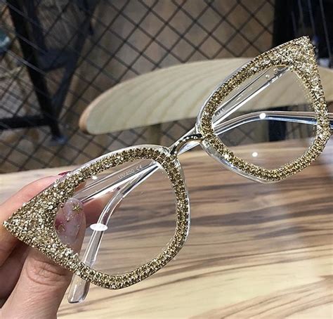 rhinestone cat eye glasses manufacturers.